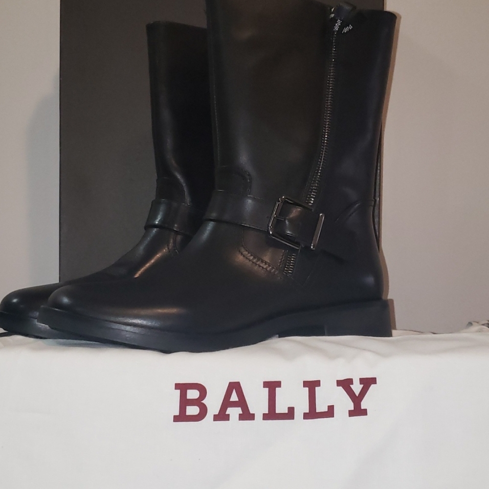 Bally Desia.O/20 Black Calf Boots
